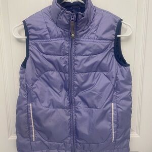 Girls Purple REI Puffer Vest